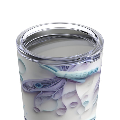 Exquisite Paper Quilled Butterflies - 20oz Tumbler - Great Gift for Her