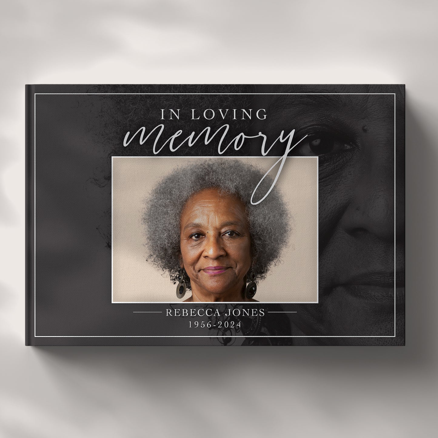 Personalized Funeral Guest Book