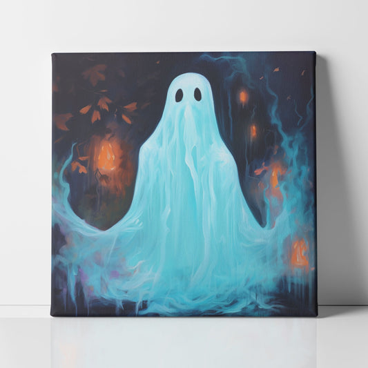 Ghost Halloween Wall Art