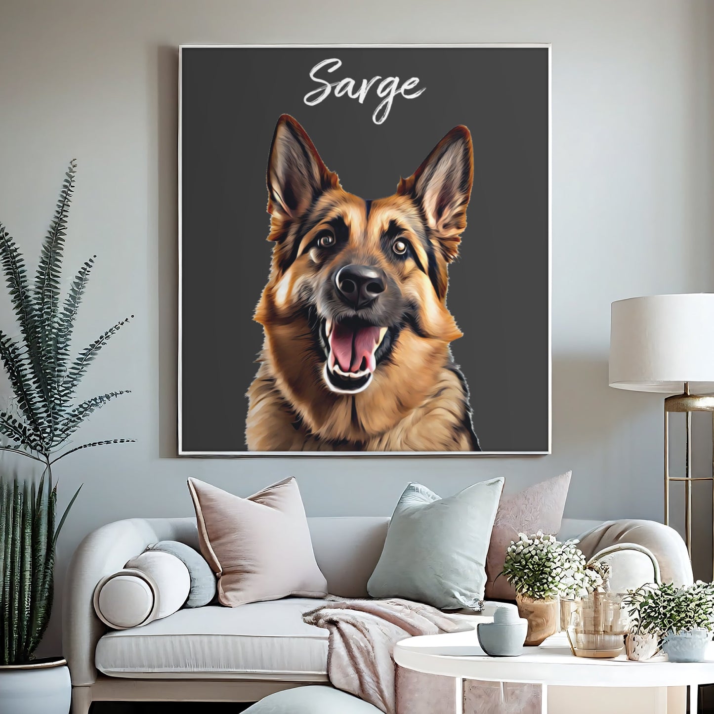 Pet Portraits - Custom Cartoon Pet Portrait