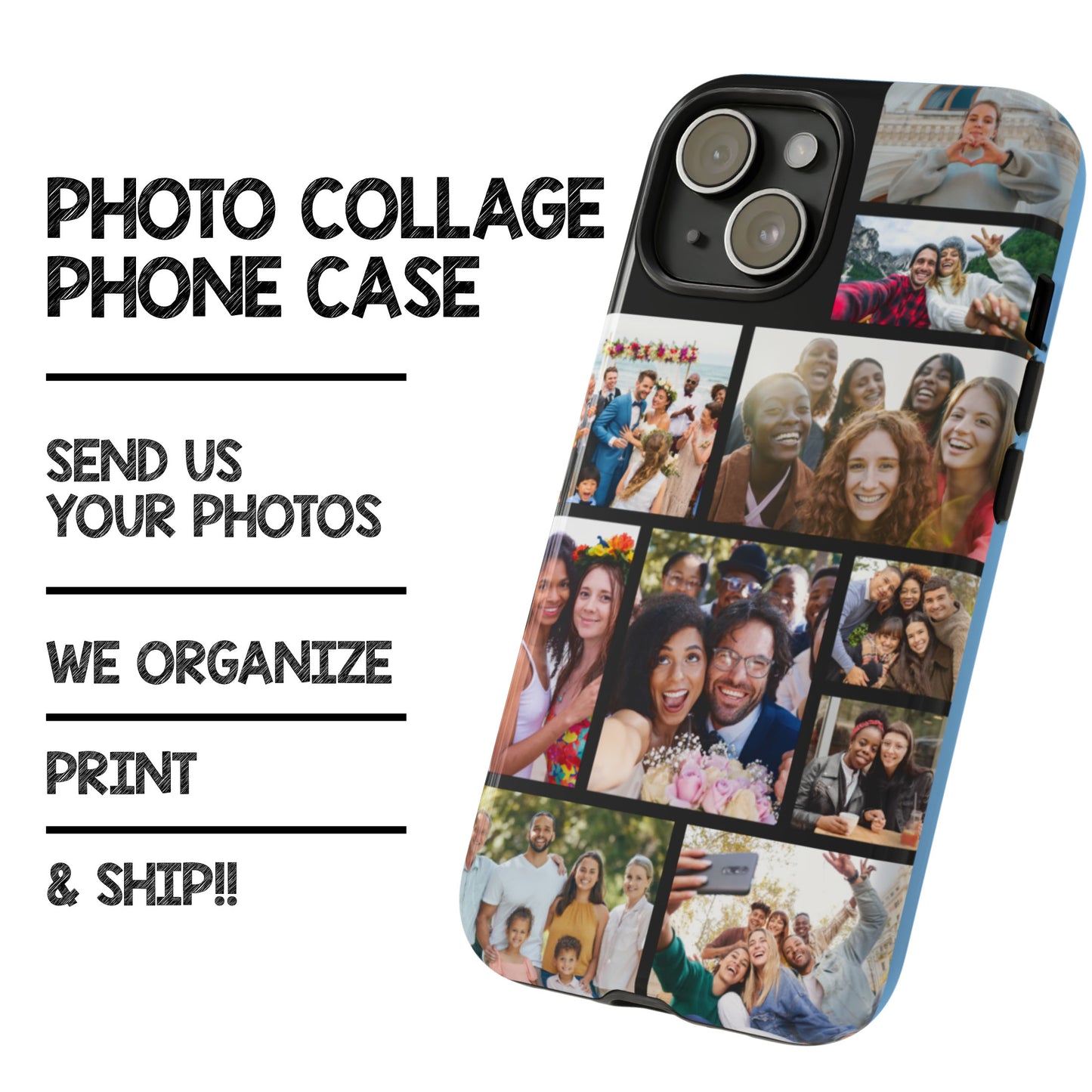 Custom Photo Collage Phone Case