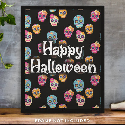 Day of the Dead Halloween Wall Art