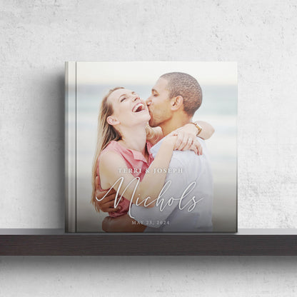 Personalized Wedding Guest Book