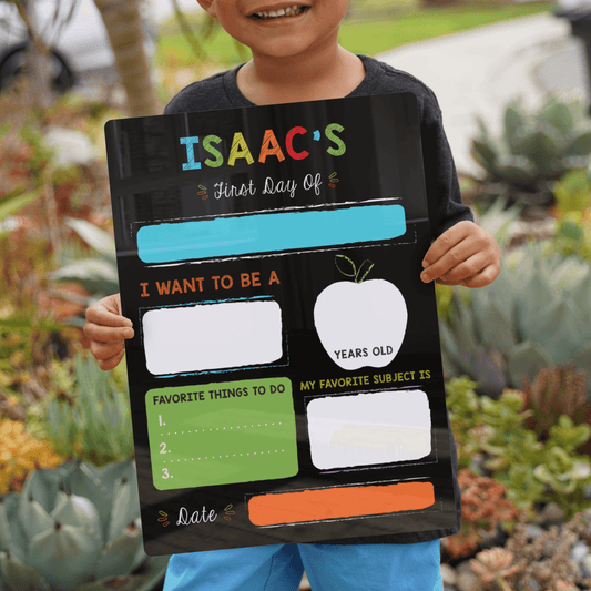 Personalized Back to School Sign - HomeHaps