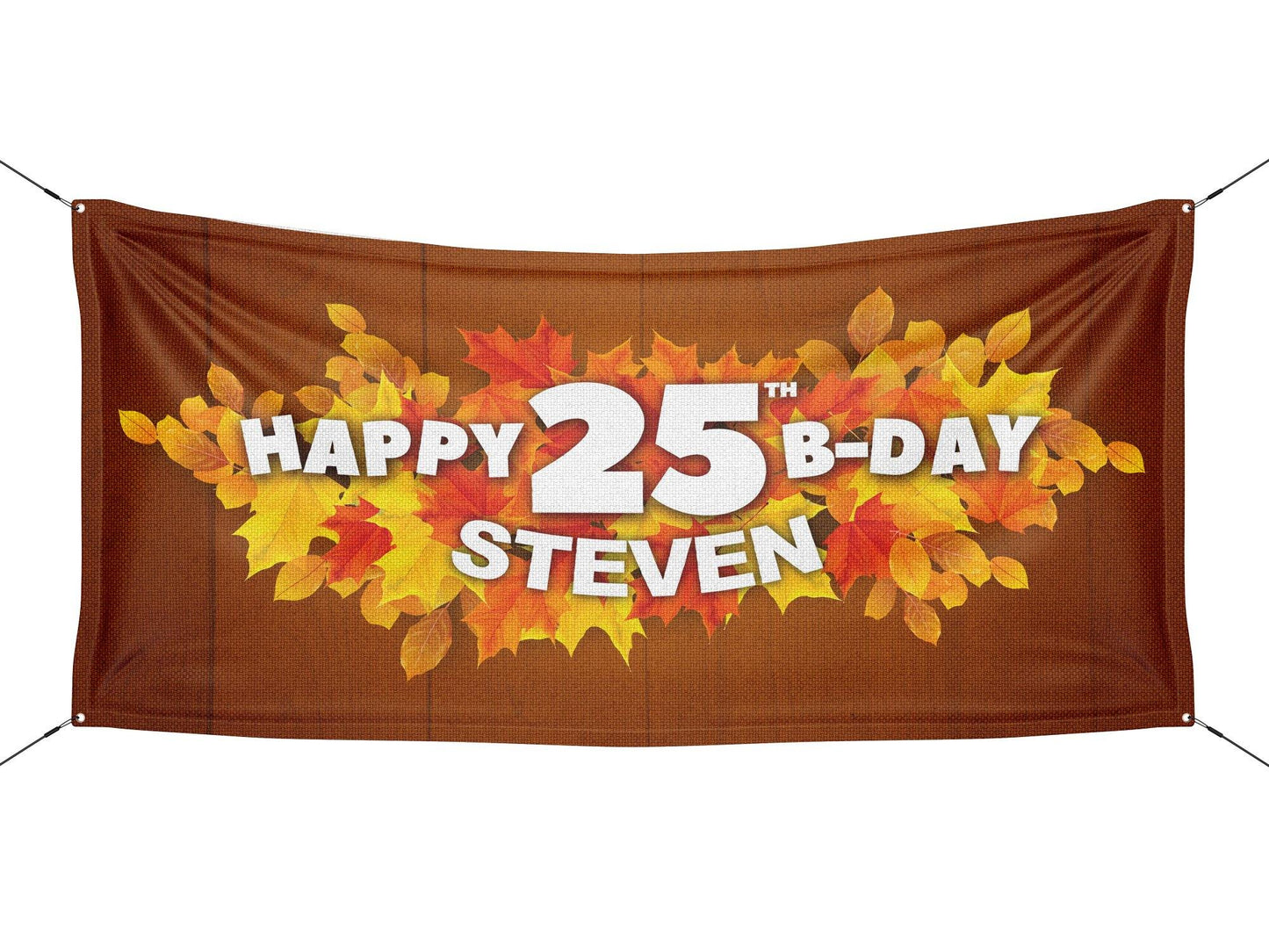 Harvest Theme Fall Birthday Banner - HomeHaps