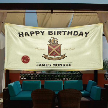 Irish Whiskey Birthday Banner - HomeHaps