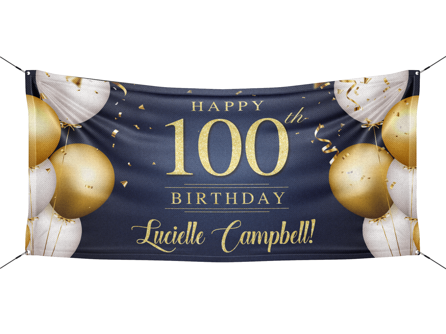 Milestone Personalized Birthday Banner - HomeHaps