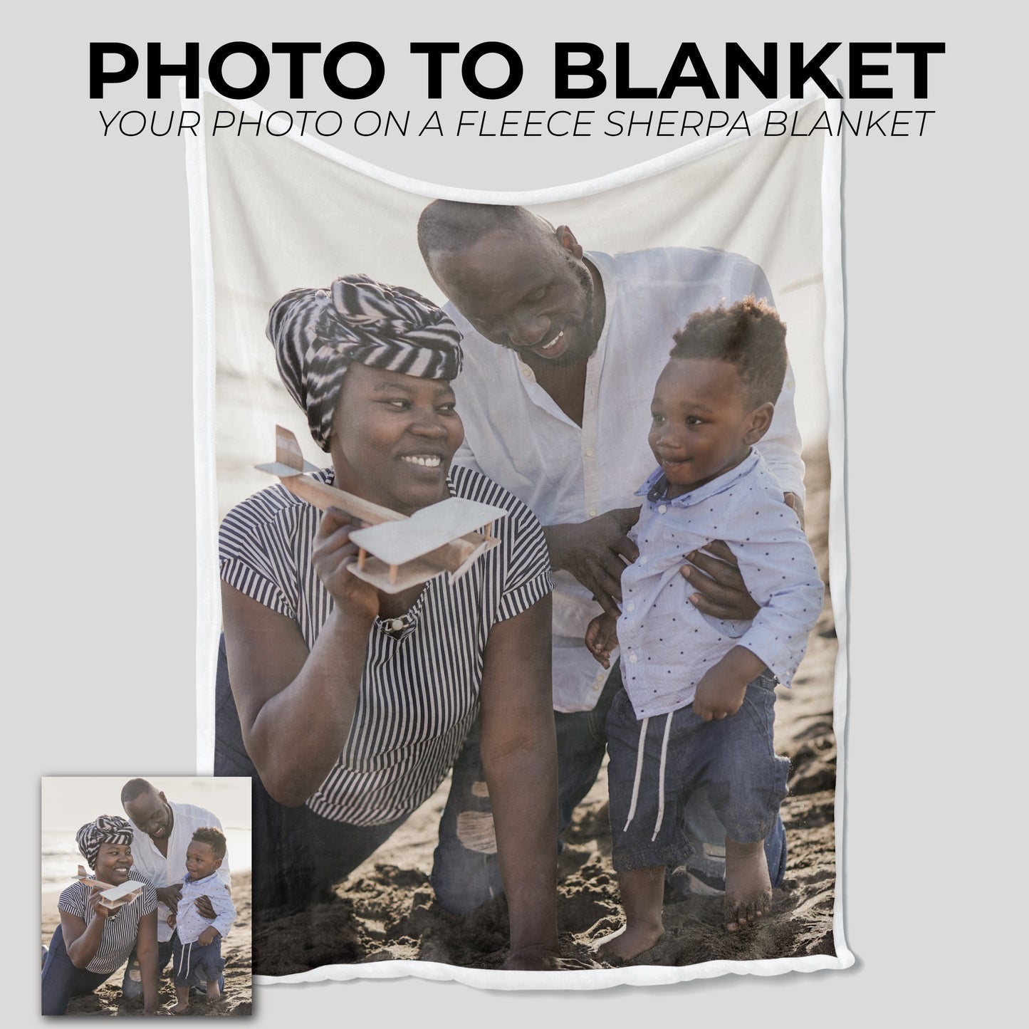 Custom Photo Blanket