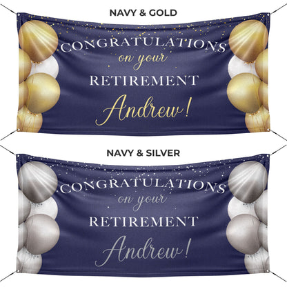 Congrats Retirement Banner