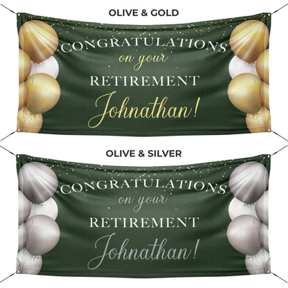 Congrats Retirement Banner