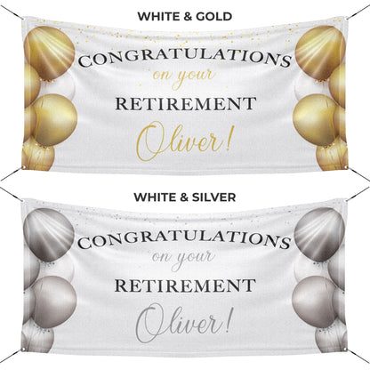 Congrats Retirement Banner